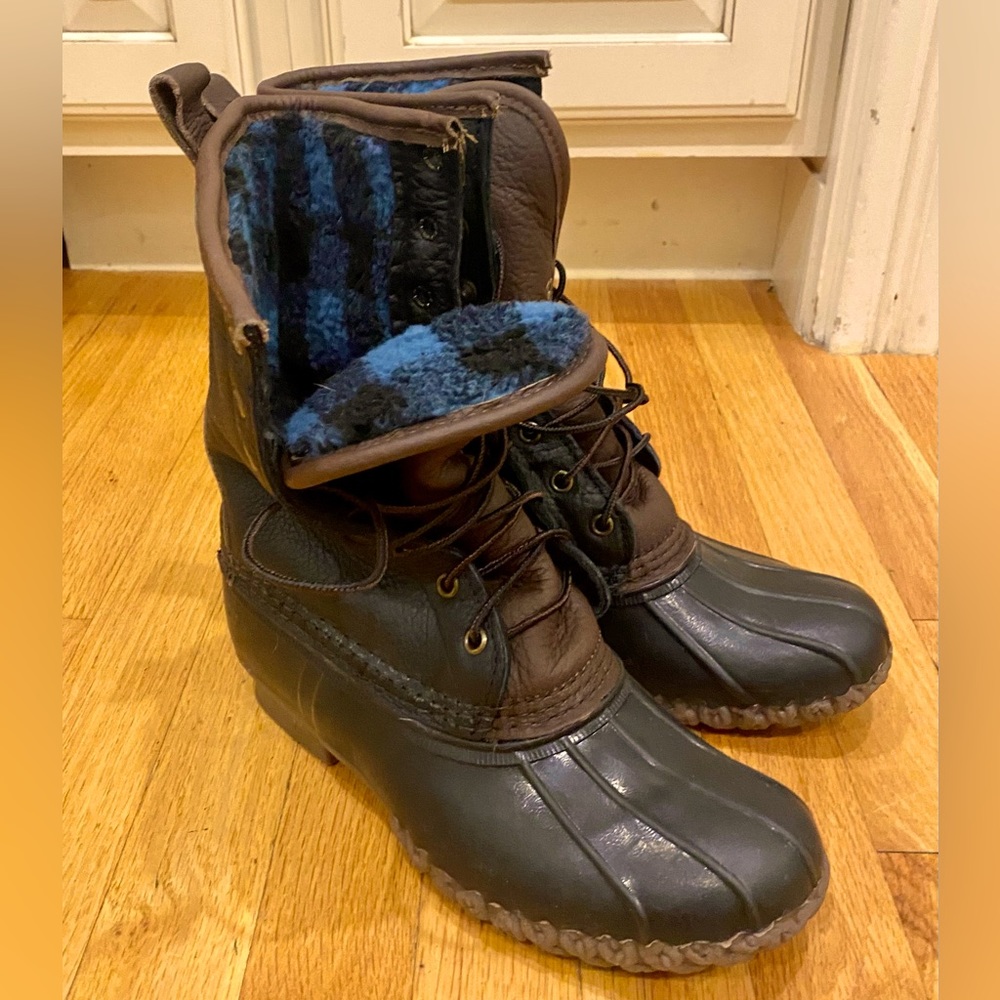 NWOT L.L. Bean Boots, 10 inch Fleece Lined, Women’s size 7